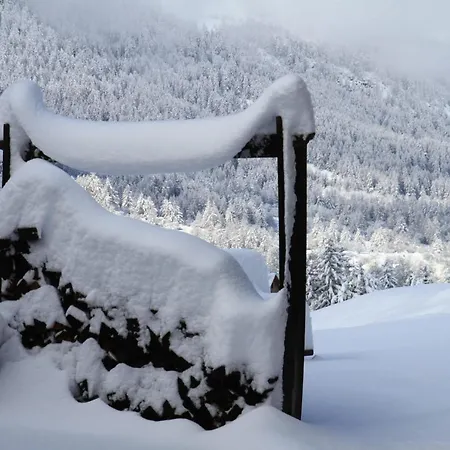 シャレー Le Baouba Hameau Des Chazals Hautes Alpes *
